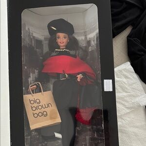 Fashion Doll with Red Cape and Accessories